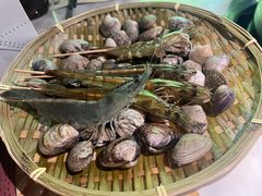 扇贝海鲜拼盘-澳美徕·港式花胶鸡火锅(高新万达店)
