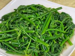 蒜蓉炒佛手瓜叶-粤友餐厅