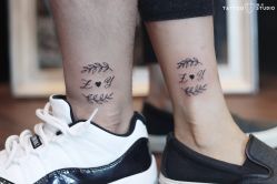 脚踝-飛凡TATTOO纹身•原创