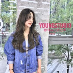 -INS羽毛接发·巴黎画染