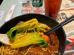 一碗全拼车仔面-敏华冰厅(平安金融中心店)