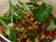 沾水苦菜汤-老滇山寨•云南特色菜•地方菜•民族风情歌舞表演(金碧店)