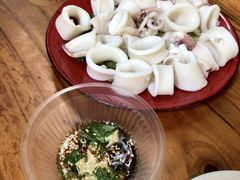 白灼鱿鱼-老宅原住民沙茶面精品小吃(龙头路店)