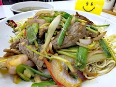 小炒黄牛肉拌面-常熟炒浇面馆(蓝旗街店)