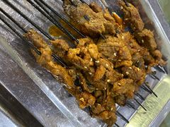 羊肉串-夏都地标马一刀烤肉美食城