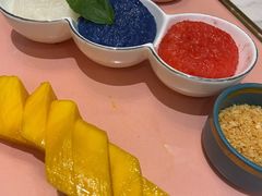 椰浆芒果三色糯米饭-意浓东南亚餐厅(滕州万达店)