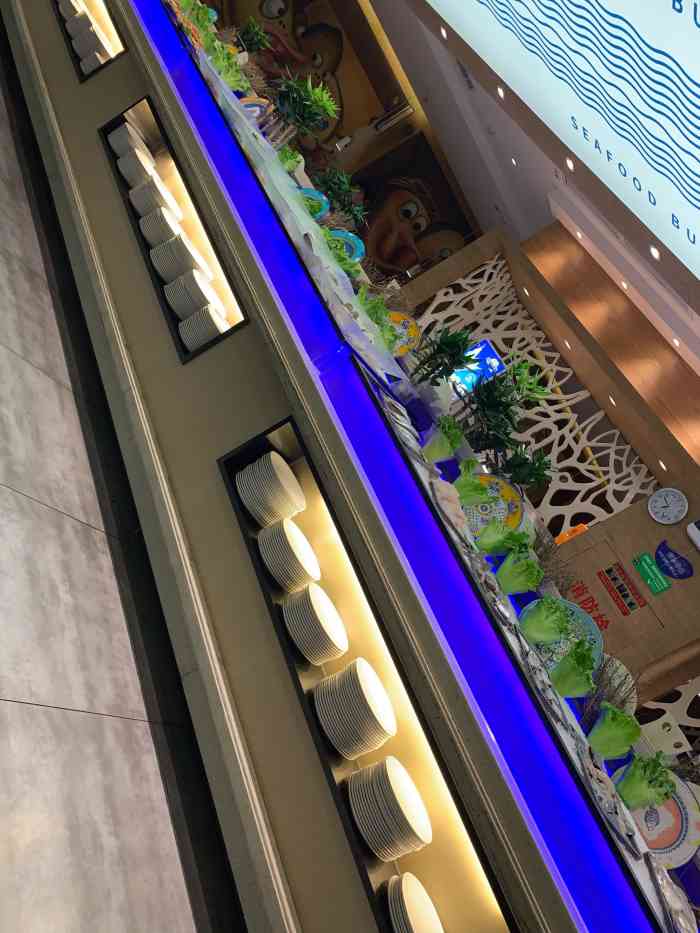 (五四北泰禾广场旗舰店)-"蓝海一家算是性价比比较高的一家自助餐厅了