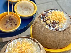 -椰爺爺·椰子冻砵仔糕