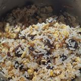 宿舍手作桂圆蛋炒饭