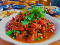 火爆虾尾-二钳洞庭虾蟹·江湖菜(成都鹭岛店)