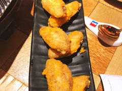 蛋黄鸡翅-蜜桃餐厅·伴山(绿宝广场店)