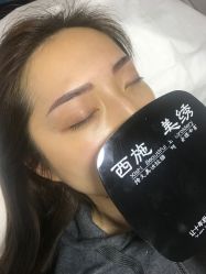 -西施无菌半永久纹绣眉眼影唇轻增发纹发际线