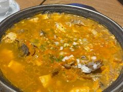 明太鱼臭酱汤-百年石锅饭(阿里郎美食街店)