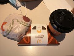 大脆鸡扒麦满分单人餐-麦当劳(新闸路店)