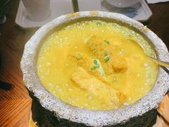 石锅发菜豆腐-映水芙蓉(上海万象城店)