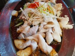 明火烤鲈鱼-绿茶餐厅(蓝色港湾店)