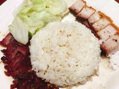 脆皮烧肉拼叉烧饭-陈光记烧腊(长寿路店)