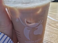 大红袍寒天牛乳茶-瑞幸咖啡(国家软件园天鹅座店)