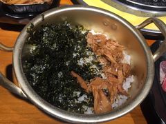 金枪鱼手抓饭-牛魔王韩国烤肉主题餐吧(新天地店)