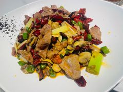 口蘑炒牛肉-三猫黑鱼花(南大店)