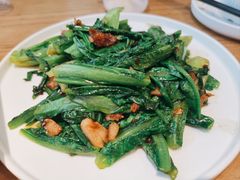 甘竹牌豆豉鲮鱼油麦菜-粤集·手工粤菜(皇庭广场店)