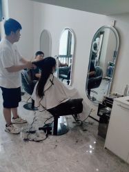 -米娜造型蛋白烫发