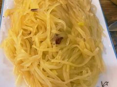 炒土豆丝-杨姐大片肉烧烤