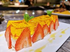 香滑桂花玫瑰冻-港丽餐厅