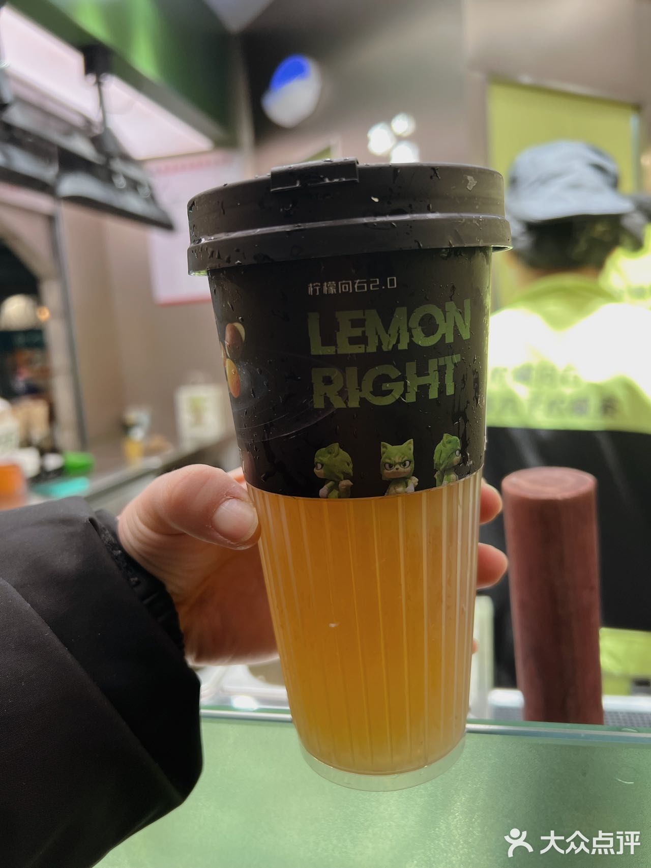 一年四季都爱喝的柠檬茶-柠檬向右