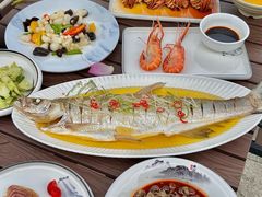 -七的湖·晚芳亭·阳澄湖农家菜·大闸蟹(莲花岛店)