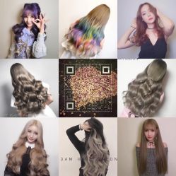 点击看大图 -3AM HAIR SALON染发烫发接发