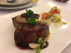 法式香煎鹅肝红酒-莫斯科餐厅