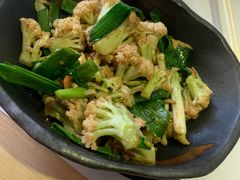 油渣有机花菜-关东小磨东北菜(上海长风大悦城店)