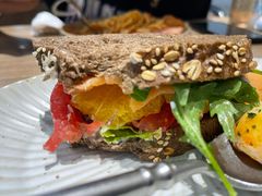 甜橙三文鱼黑麦吐司-nata&bica(松江大学城店)