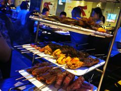 自助取餐区-三个蒙古大叔羊肉串(大宁店)