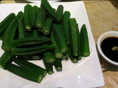 白灼秋葵-乡下人家大酒楼(大鳌溪店)