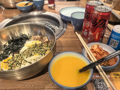 -明洞阿姨·韩式酱蟹烤肉·创意料理(三元桥店)