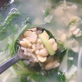 假假的家常菜之蚕豆白菜汤