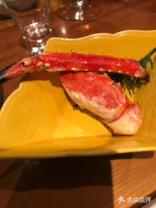 蟹道乐(涩谷店)烤螃蟹图片