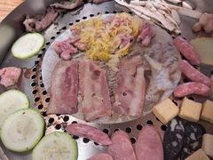 -陈叉子钢盆烤肉(中原万达店)