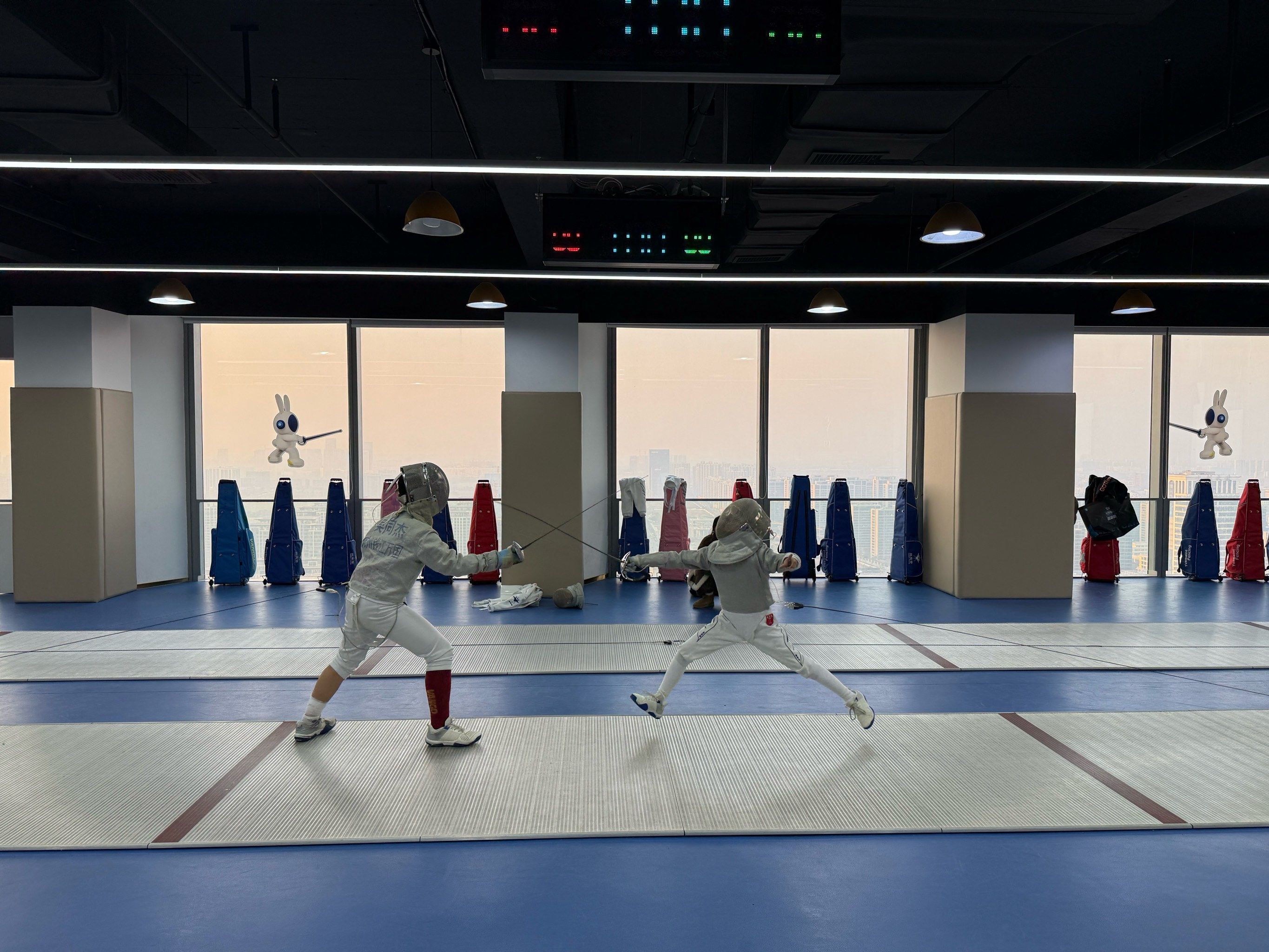 击剑还是有点技术含量的