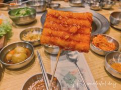 辣烧年糕-姜虎东白丁烤肉(苏州中心店)