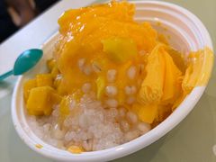 原创杨枝甘露绵绵冰-鞠婆婆•绵绵冰•凉糕•手工冰粉(苏稽一店)