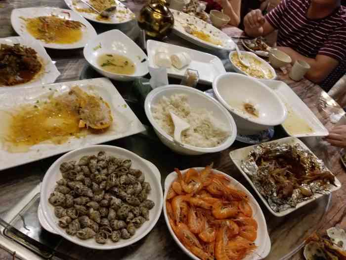 海韵海鲜酒楼(金龙湾海景分店)-"淡季来到惠州玩,感觉真心不好玩.