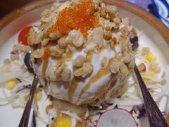 炸温泉蛋土豆泥沙律-仙隐小鹿料理食堂(沙市人信汇店)