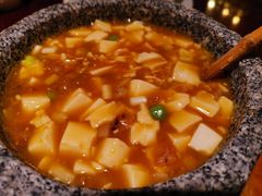 石锅鸡汤豆腐-绿茶餐厅(华联万柳店)