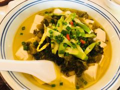 甜心菜笋丝蒸豆腐-王元兴酒楼(杭帮菜名店)