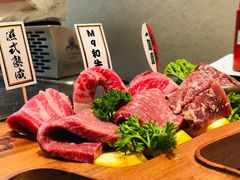 和牛拼盘-赤坂亭·M9和牛烧肉·铁板烧(合肥万象城店)