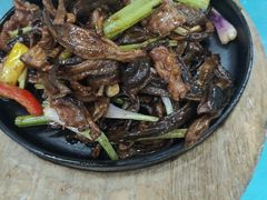 铁板茶树菇-利雅园酒家(大沙地店)