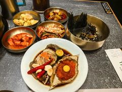 -草家酱蟹炭火烤肉店(珲春南路二店)
